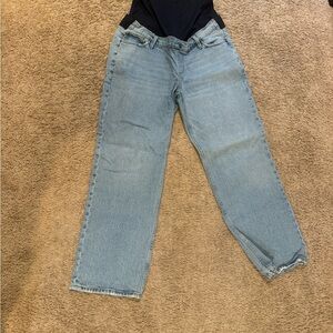 Maternity Abercrombie & Fitch Light Blue Women Jeans